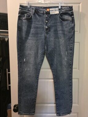 Arizona Jean Co Skinny Mid-Rise Slim Fit Jeans Size 19